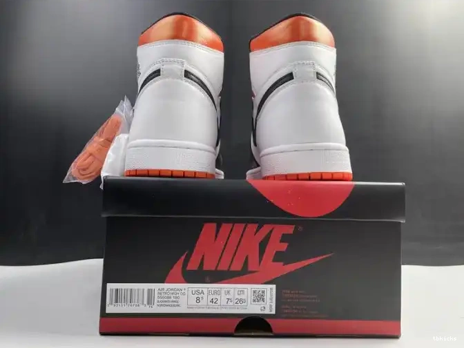 Cheap TBK High Retro Electro Orange 555088-180 Air Jordan 1 0424